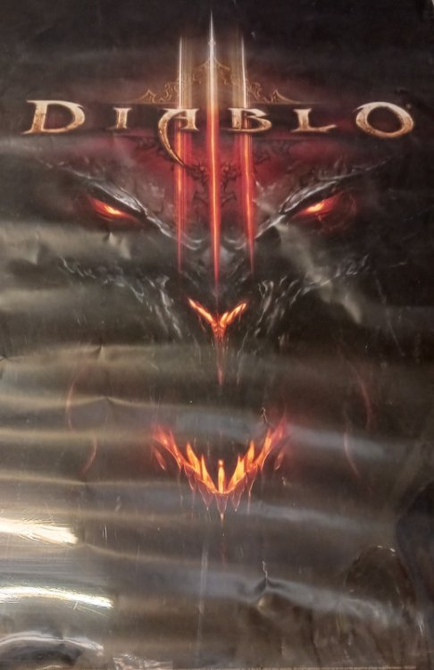 Image for DIABLO III FULL SIZED WALL POSTER BLIZZARD ENTERTAINMENT 2013 DIABLO III FULL SIZED WALL POSTER BLIZZARD ENTERTAINMENT 2013