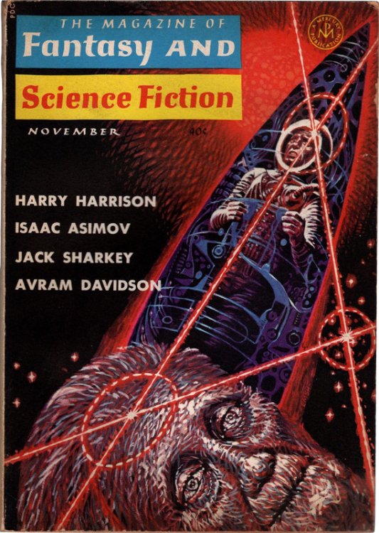Image for The Magazine of Fantasy And Science Fiction, November, 1964. Featuring Stories by Harry Harrison, Issac Asimov, Jack Sharkey, Avram Davidson. Collectible Pulp Magazine. The Magazine of Fantasy And Science Fiction, November, 1964. Featuring Stories by Harry Harrison, Issac Asimov, Jack Sharkey, Avram Davidson. Collectible Pulp Magazine.