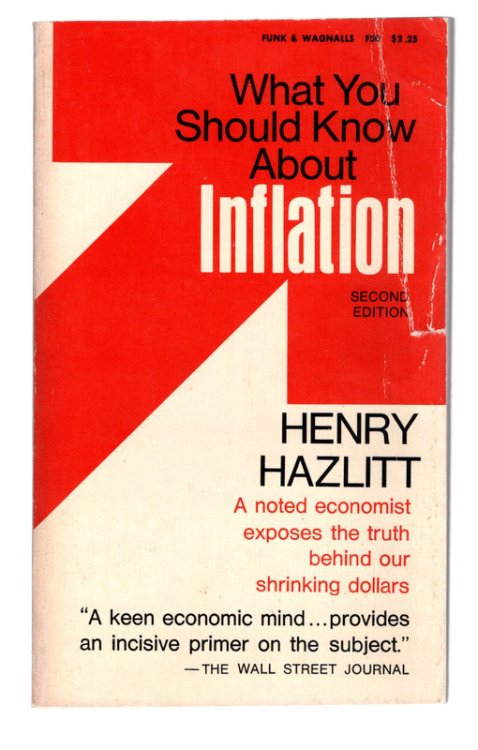 What You Should Know About Inflation. FUNK & WAGNALLS MASS MARKET PAPERBACK F50.