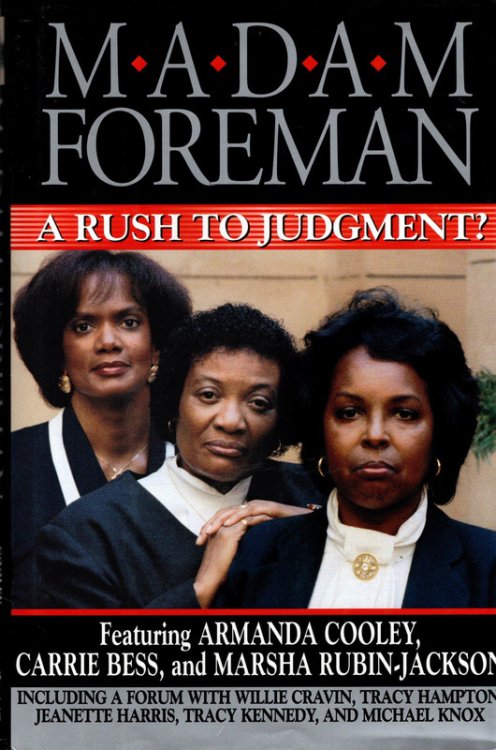 Image for Madam Foreman : A Rush to Judgement Madam Foreman : A Rush to Judgement