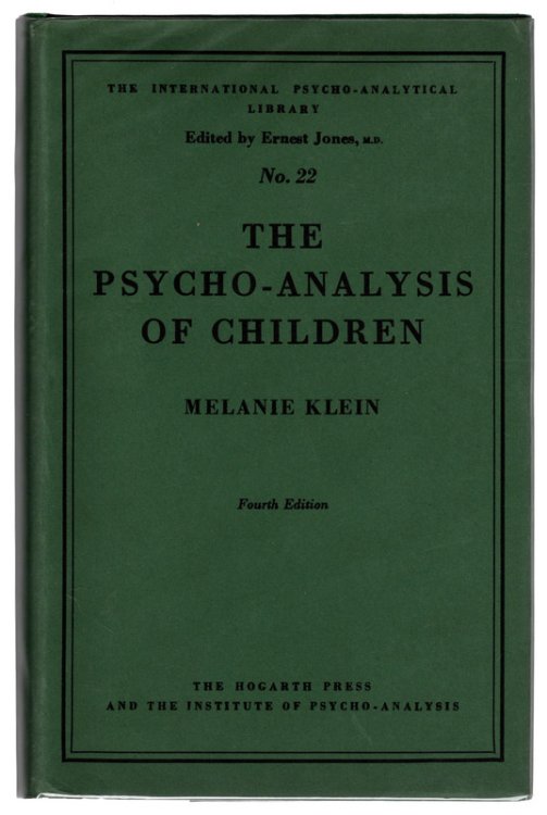 Image for The Psycho-Analysis of Children The Psycho-Analysis of Children