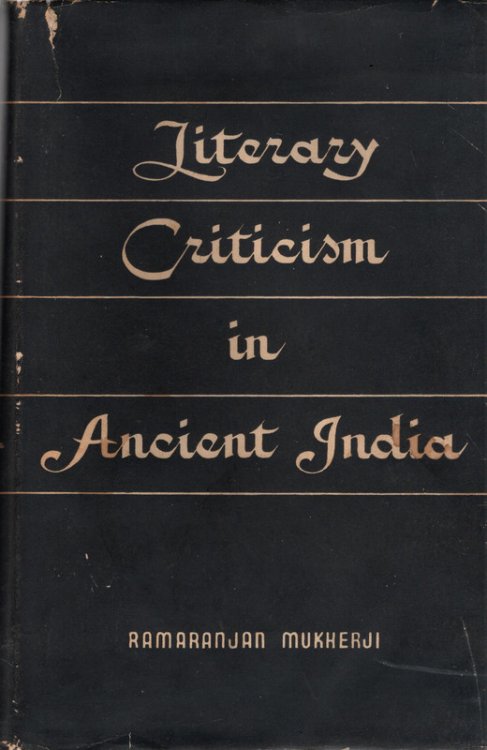 Image for Literary Criticism in Ancient India Literary Criticism in Ancient India