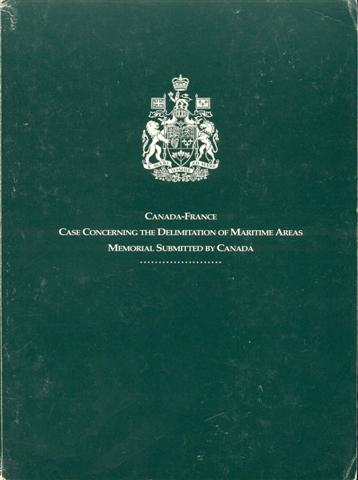 Image for Court of Arbitration: Delimitation of the Maritime Areas Between Canada and France Court of Arbitration: Delimitation of the Maritime Areas Between Canada and France