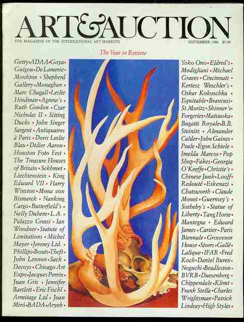 Art & Auction (Vol. IX, No. 2, September 1986)