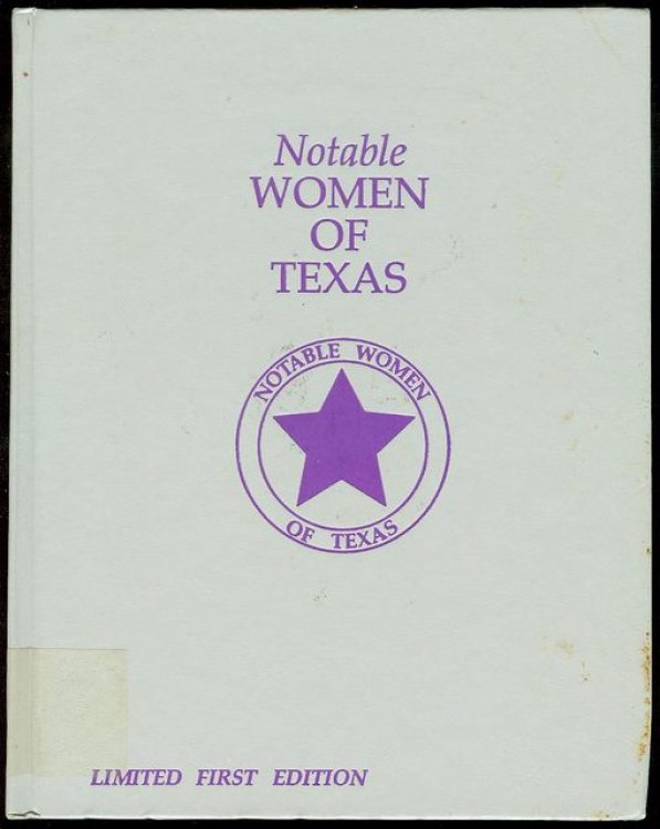 Image for Notable Women of Texas 1984-1985 Notable Women of Texas 1984-1985