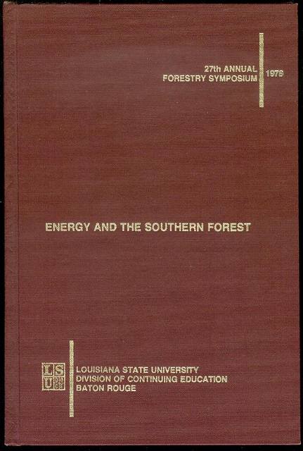 Energy and the Southern Forest