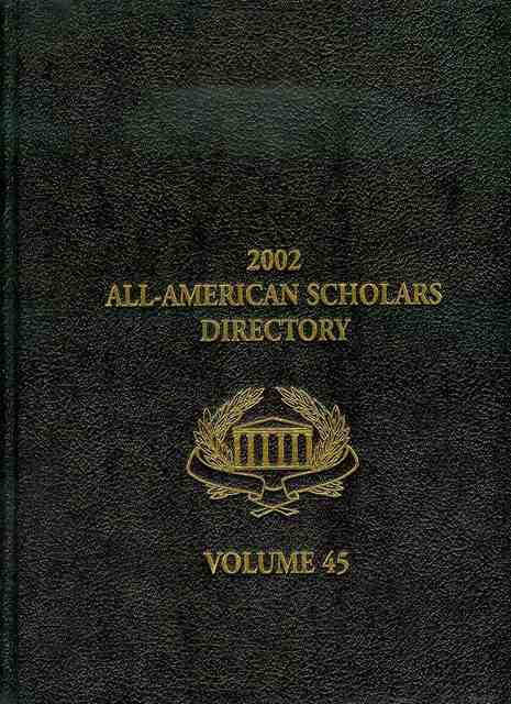 Image for 2002 All-American Scholars Directory (Volume 45) 2002 All-American Scholars Directory (Volume 45)