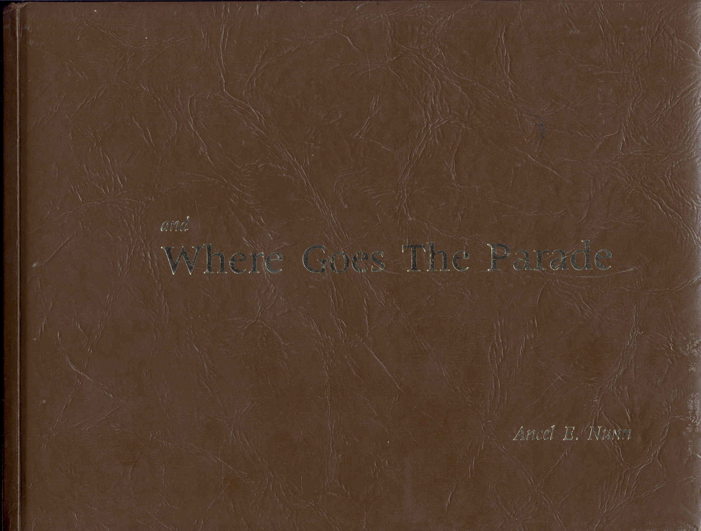 Image for and Where Goes The Parade and Where Goes The Parade