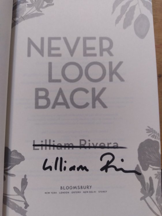 Image for Never Look Back Never Look Back