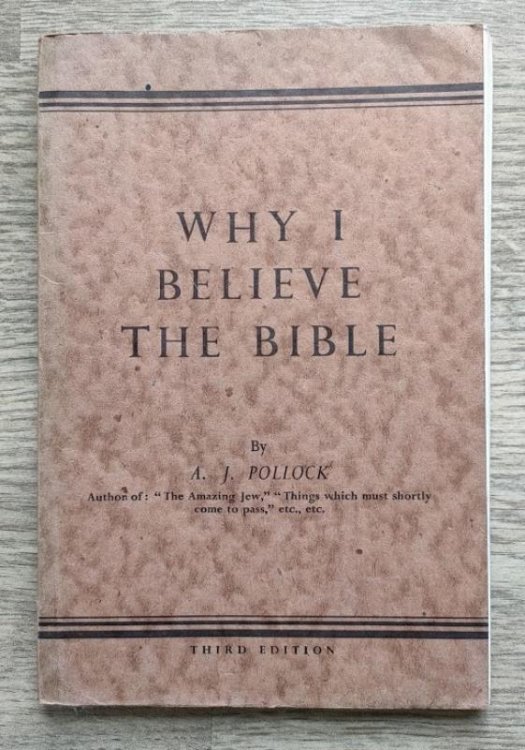 Image for Why I Believe the Bible Why I Believe the Bible