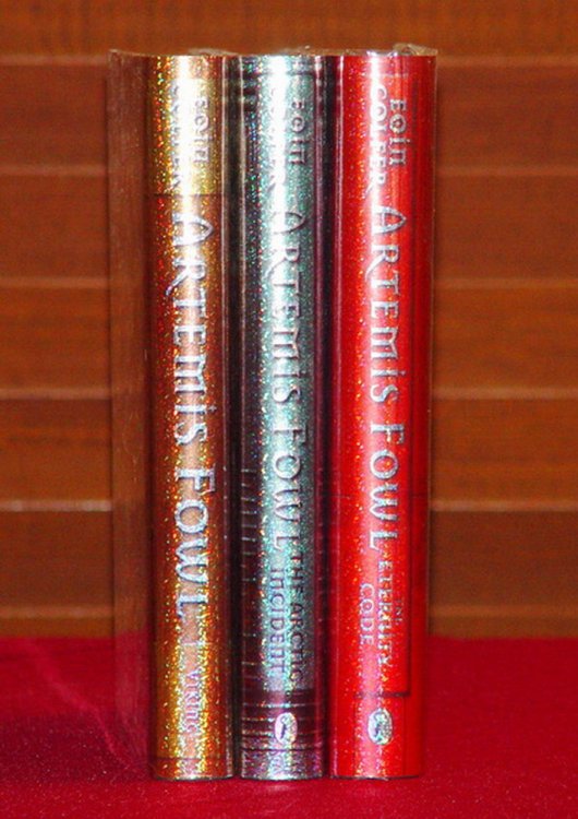 Artemis Fowl - 1st Three UK editions - Signed