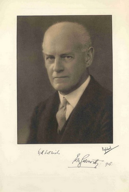Bookman Portfolio Christmas 1928: Portrait of John Galsworthy with Scenes Illustrating the Forsyte Saga