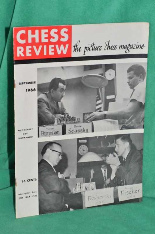 Image for Chess Review: The Picture Chess Magazine : Volume 34 Number 9 September 1966 Chess Review: The Picture Chess Magazine : Volume 34 Number 9 September 1966