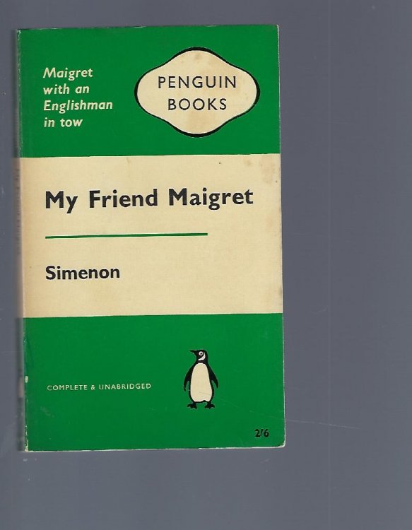My Friend Maigret (Originally Mon Ami Maigret )