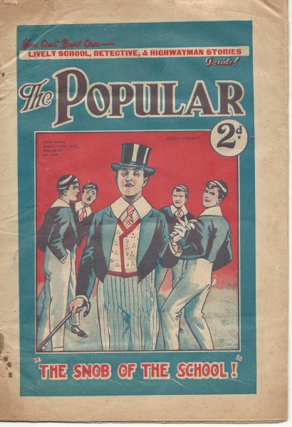 The Popular (Comic) Containing the Snob of the School (Issue 446)