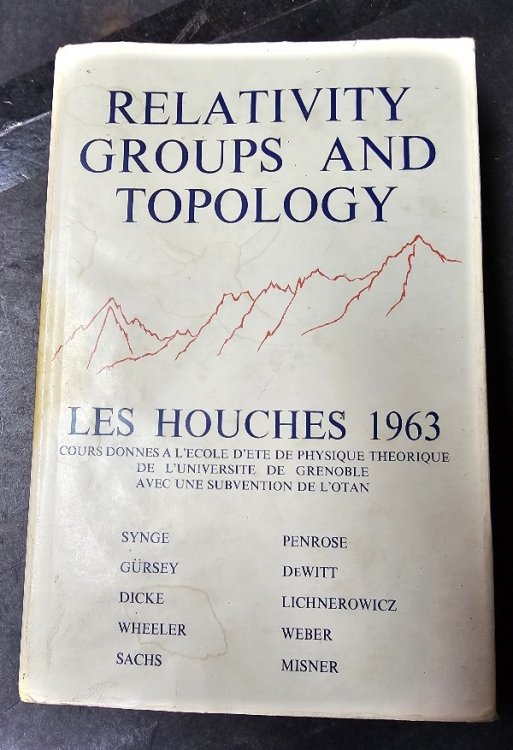 RELATIVITY GROUPS AND TOPOLOGY. LECTURES DELIVERED AT LES HOUCHES DURING THE 1963 SESSION OF THE SUMMER SCHOOL OF THEORETICAL PHYSICS