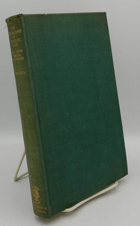 Institutions of Private Law and Their Social Functions
