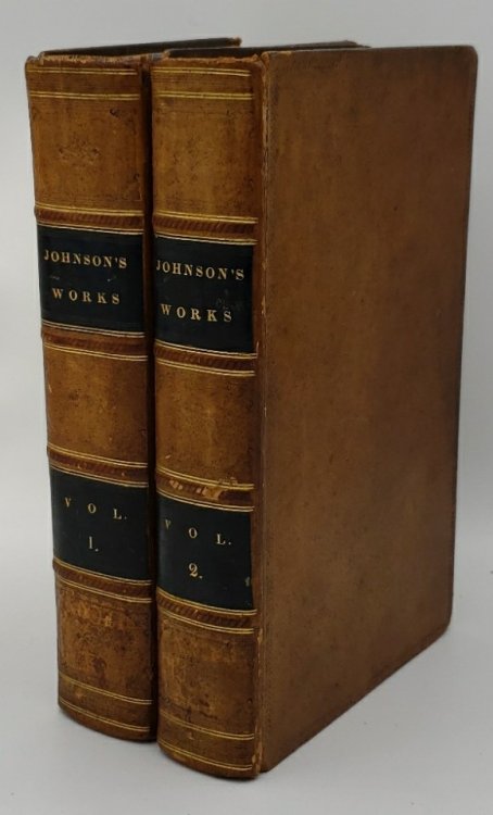 THE WORKS OF SAMUEL JOHNSON, LL.D. WITH AN ESSAY ON HIS LIFE AND GENIUS BY ARTHUR MURPHY, ESQ. (IN TWO VOLUMES COMPLETE)