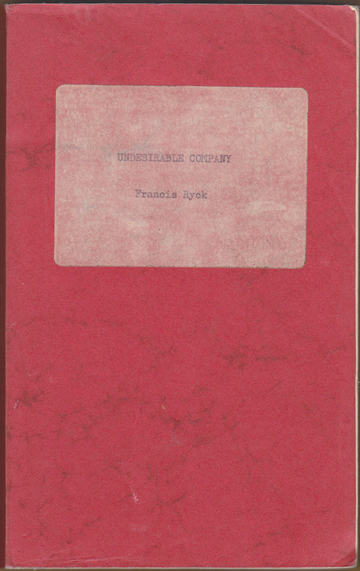Undesirable Company. Translated by Gordon Latta.