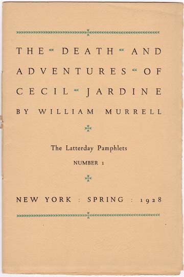 Image for The Death and Adventures of Cecil Jardine. The Death and Adventures of Cecil Jardine.