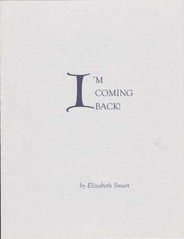 Image for I'm Coming Back! I'm Coming Back!