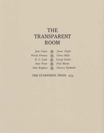 Image for The Transparent Room. The Transparent Room.
