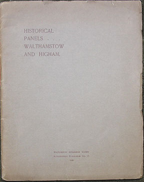 Image for A Series of Illuminated Panels Designed by Louisa Puller to Illustrate A Story Book of the Manors of Walthamstow and Higham. Described by Constance Demain Saunders. A Series of Illuminated Panels Designed by Louisa Puller to Illustrate A Story Book of the Manors of Walthamstow and Higham. Described by Constance Demain Saunders.