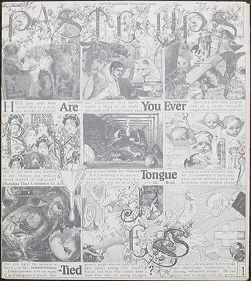 Image for Paste Ups By JESS. San Francisco Museum of Art May 31 - June 30. Paste Ups By JESS. San Francisco Museum of Art May 31 - June 30.