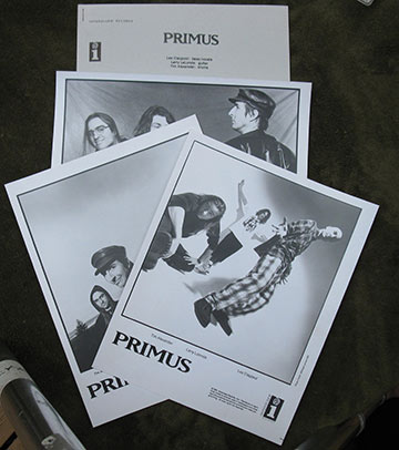 Image for Primus - Les Claypool Promotional Material. Primus - Les Claypool Promotional Material.