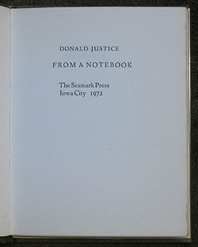 Image for From A Notebook. From A Notebook.