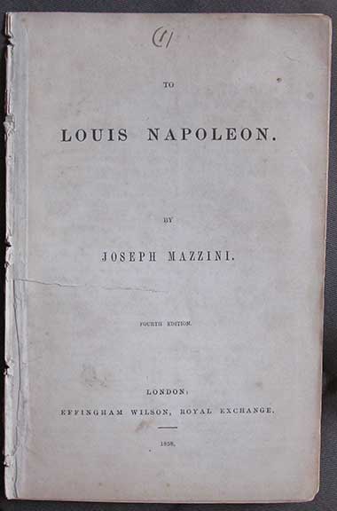 Image for To Louis Napoleon. To Louis Napoleon.