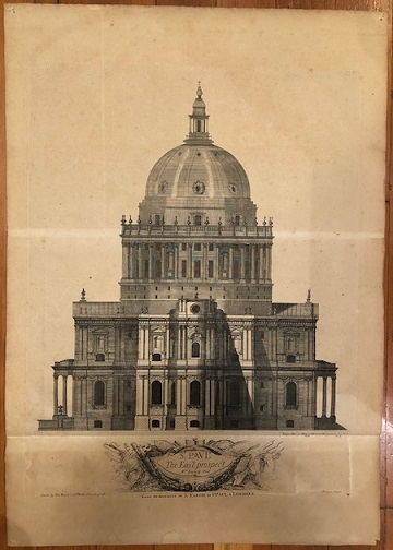 Image for Three Architectural Prints of St. Paul's Cathedral. Three Architectural Prints of St. Paul's Cathedral.