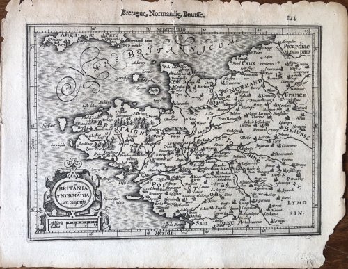 Image for Britania et Normadia cum confiniss. Britania et Normadia cum confiniss.