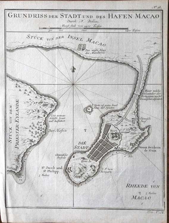 Image for Grundriss der Stadt und des Hafen Macao Grundriss der Stadt und des Hafen Macao