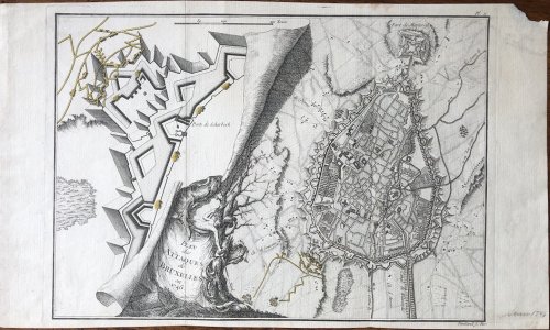 Image for Plan des Attaques de Bruxelles en 1746. Plan des Attaques de Bruxelles en 1746.