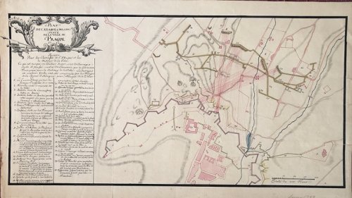 Image for Plan De L'Attaque & De La Defence De La Ville De Prague 1742. Plan De L'Attaque & De La Defence De La Ville De Prague 1742.