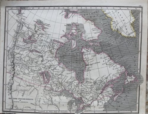 Image for British Possessions in North America. British Possessions in North America.