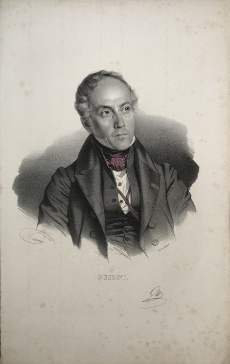 GUIZOT. [Portrait of Franois Guizot]