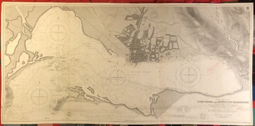 Image for Jamaica - South Coast. Port Royal and Kingston Harbours. Surveyed by Captain J.W.F. Combe, R.N. Jamaica - South Coast. Port Royal and Kingston Harbours. Surveyed by Captain J.W.F. Combe, R.N.