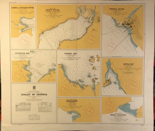 Image for British Columbia. Plans in the Vicinity of Strait Of Georgia. British Columbia. Plans in the Vicinity of Strait Of Georgia.