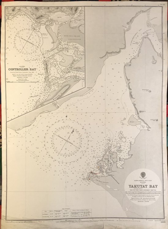 Image for North America - West Coast. Alaska. Yakutat Bay. (Bering). North America - West Coast. Alaska. Yakutat Bay. (Bering).