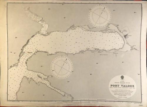 Image for Alaska. Prince William Sound. Port Valdez. From a United States Government Chart, 1905. Alaska. Prince William Sound. Port Valdez. From a United States Government Chart, 1905.