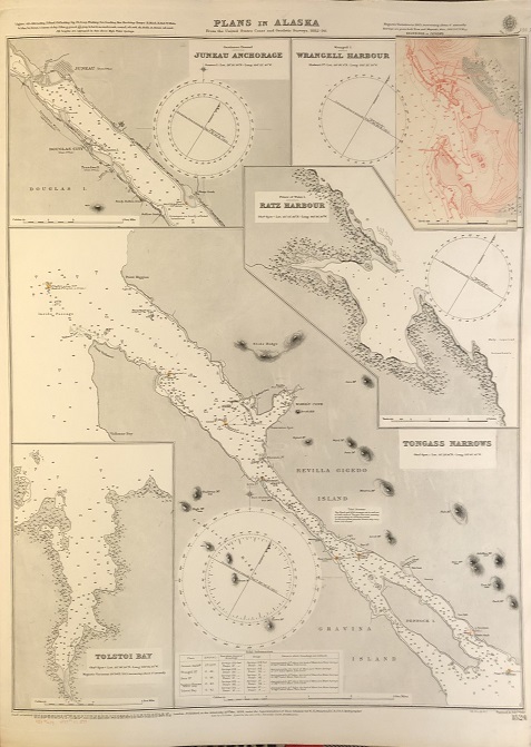 Image for Plans in Alaska. From the United States Coast and Geodetic Surveys, 1882-90. Plans in Alaska. From the United States Coast and Geodetic Surveys, 1882-90.