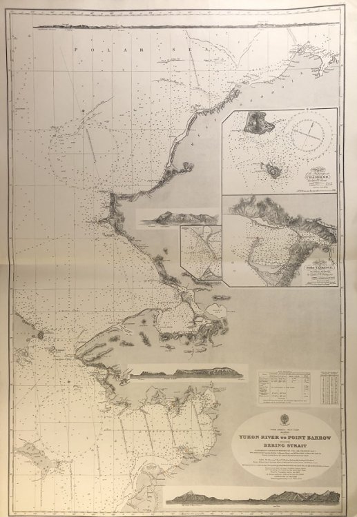 Image for North America - West Coast. Alaska. Yukon River to Point Barrow including Bering Strait. North America - West Coast. Alaska. Yukon River to Point Barrow including Bering Strait.