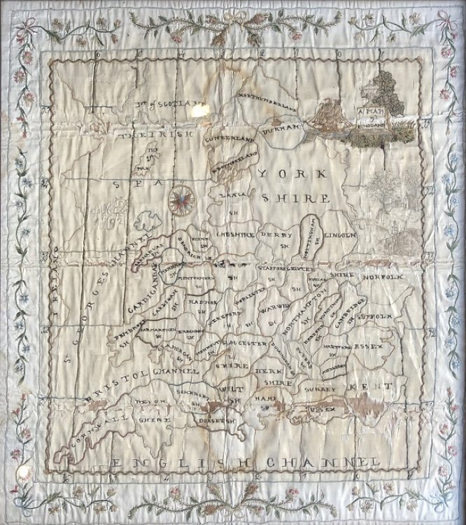 Image for A Map of England. A Map of England.