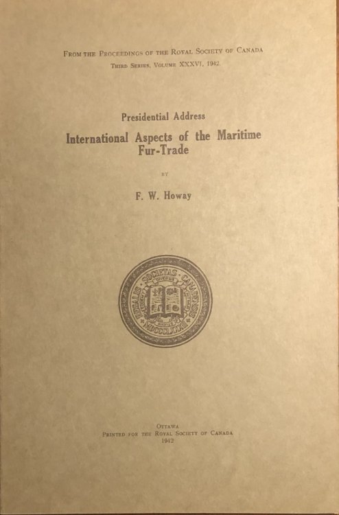 Image for International Aspects of the Maritime Fur Trade. International Aspects of the Maritime Fur Trade.
