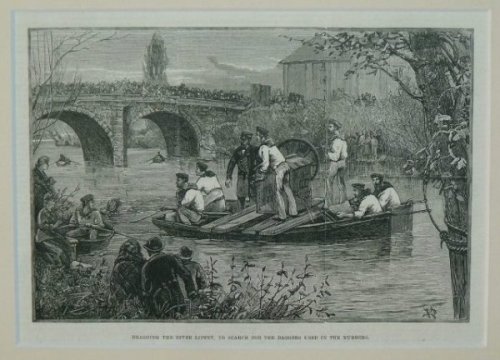 Image for Dragging The River Liffey, To Search For Daggers Used In The Murders. Dragging The River Liffey, To Search For Daggers Used In The Murders.