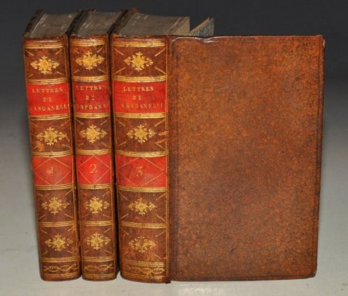 Lettres Interessantes du Pape Cl&eacute;ment XIV (Ganganelli), (Letters of Pope Clement XIV) Traduites de l’Italien & du Latin; Seconde &eacute;dition, Exactement revue, corrig&eacute;e, et augment&eacute;e de la Traduction des Passages Latins, & d'une Table Alphab&eacute;tique de