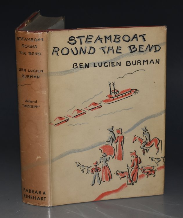Steamboat Round The Bend With Sketches by Alice Caddy. SIGNED BY AUTHOR.