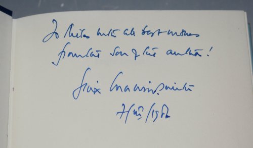 Bright Levant. Signed by Son of the Author.